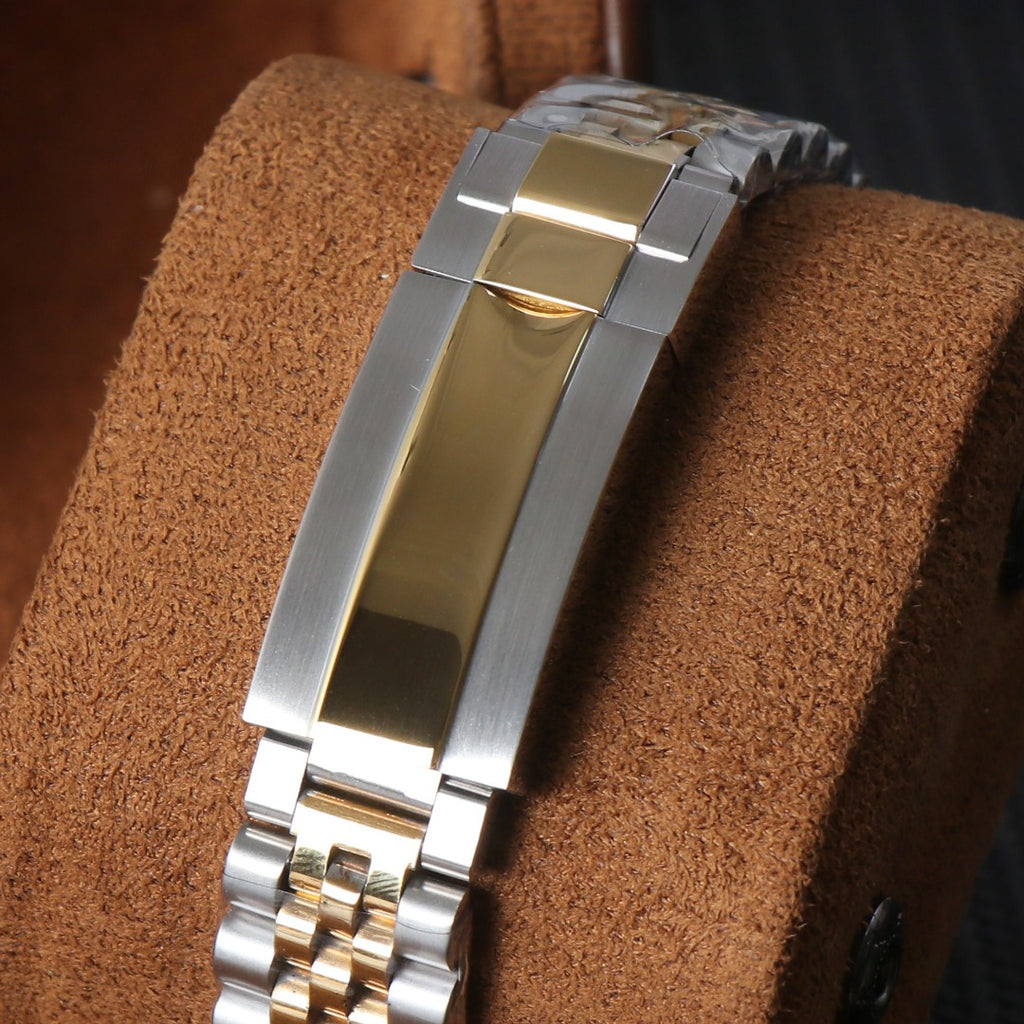 SeikoDate two tone gold dames