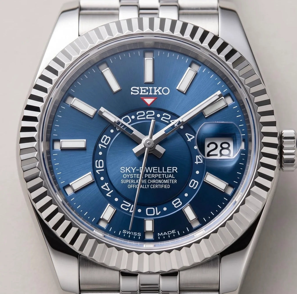 Seikojust | Sky-Dweller Blue