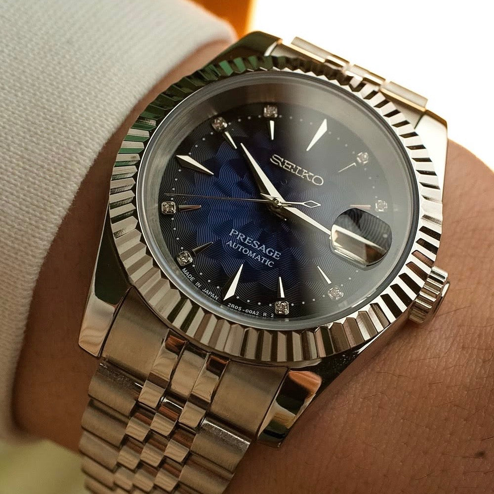 Seikojust Presage Blue