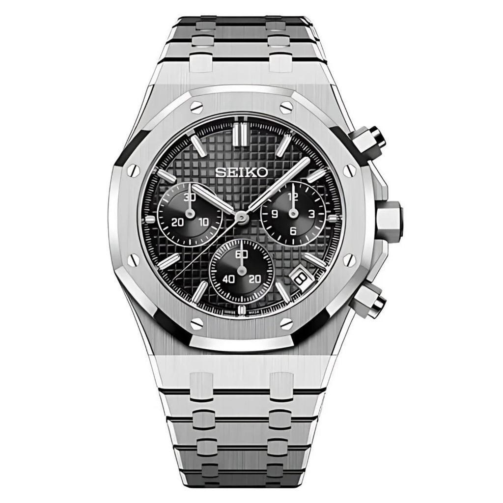 Royal seikoak (chrono) black