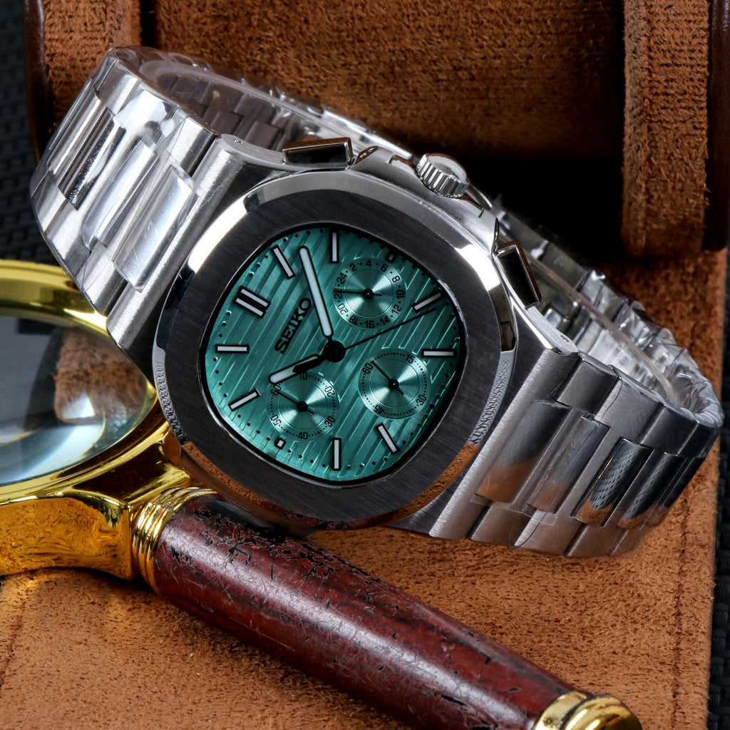 Nautiko chrono tiffany blue