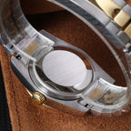 SeikoDate two tone gold dames