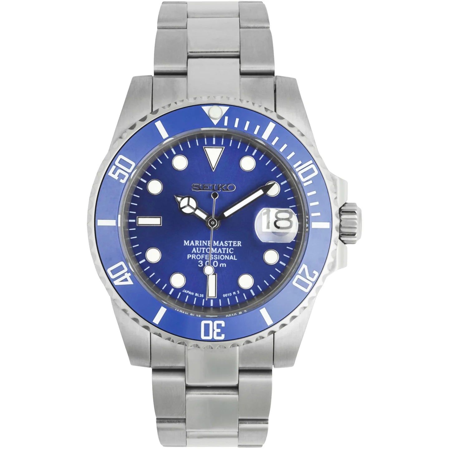 Seikomariner blue