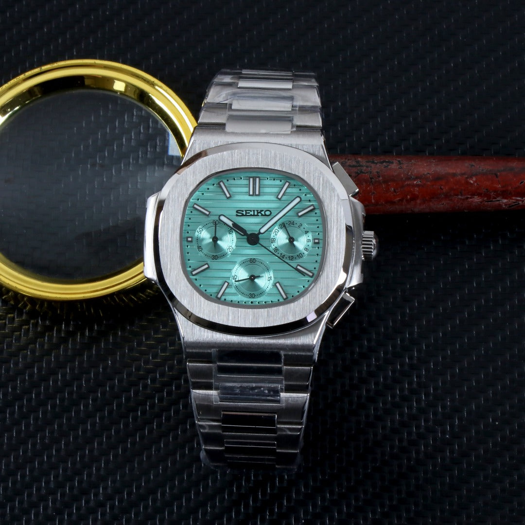 Nautiko chrono tiffany blue