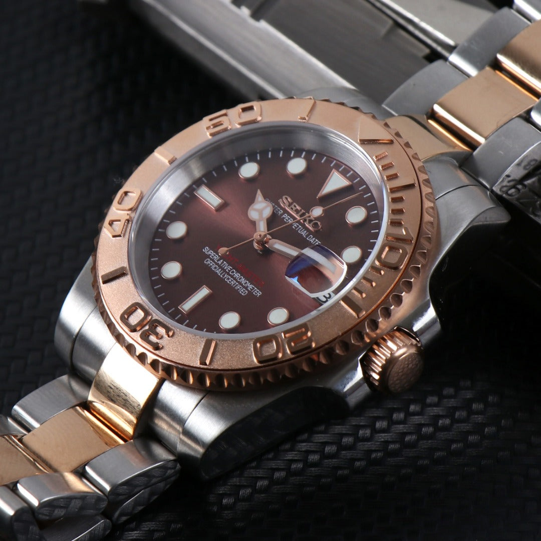 Seikomaster two tone