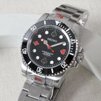 Seikomariner Poker black