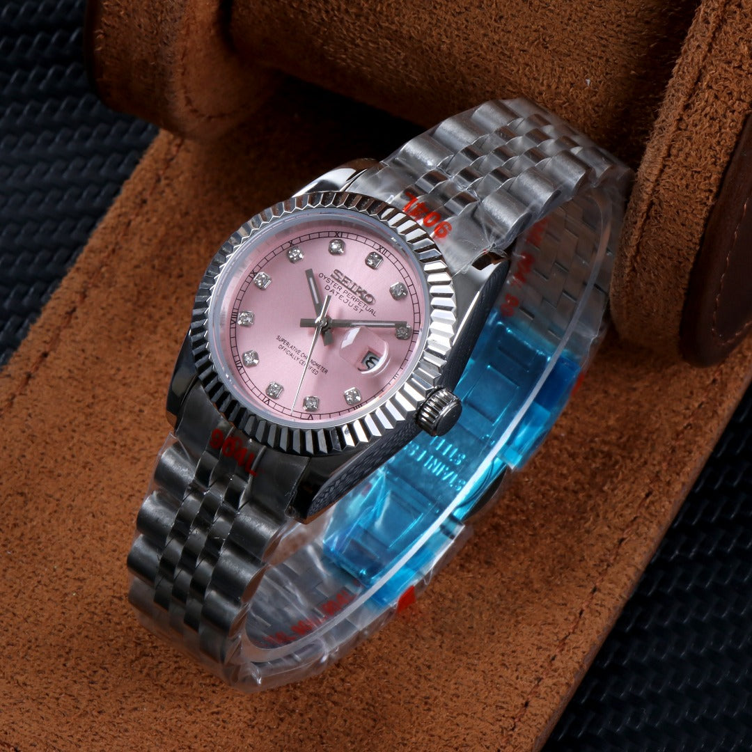 SeikoDate pink dames