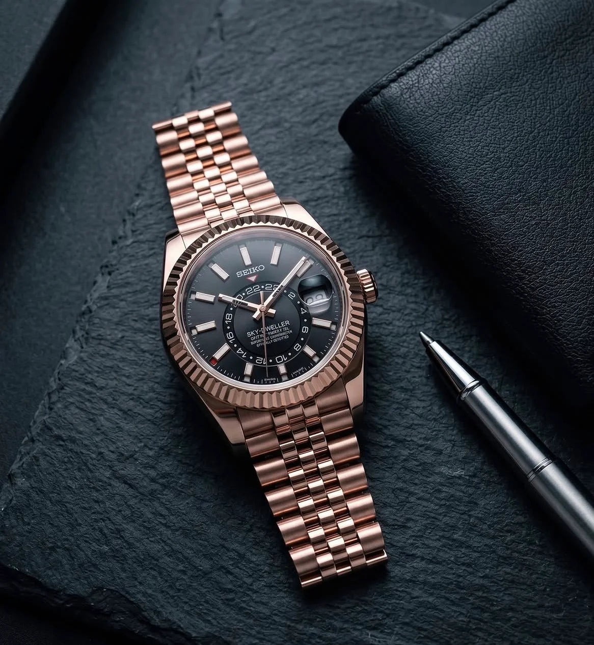 Seikojust | Sky-Dweller Black rose